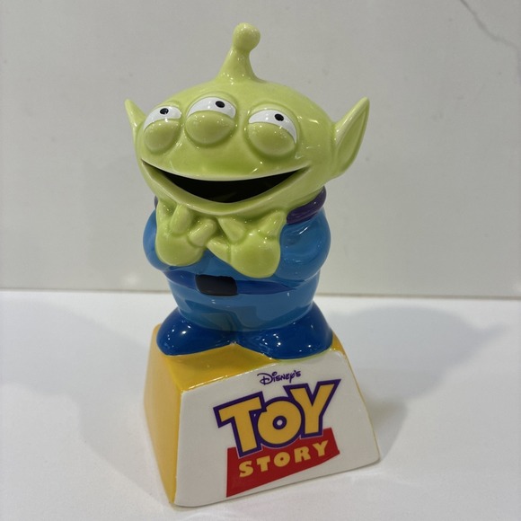 Disney Toy Story Pizza Planet Alien Bank Kato Kogei Rare & Collectible 5